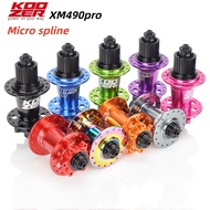 Koozer XM490pro bike hubs mtb Micro spline 28h 32h 36 Holes CRMO Axle non boost hub5x100 15x100 5x13