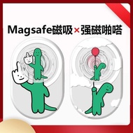 magsafe popsocket popsocket Magsafe Strong Magnetic Snap Magnetic Phone Holder Cartoon Cute Bubble Airbag Folding Telescopic Despise little dinosaurs
