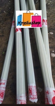 RUJI FIBER PUTIH SUSU 2.5MM STIK 60CM ISI 75 BATANG COCOK BUAT KANDANG PLECI-EBOD-DONDANG DLL
