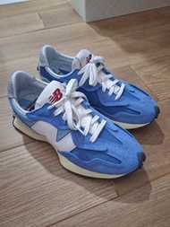 New Balance 327 藍色運動鞋 復古海洋藍IU同款