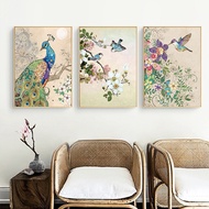 RUOPOTY 60x75cm/50x65cm/40x50cm Frame DIY Frame Oil Painting By Numbers Animal Acrylic On Canvas Wal