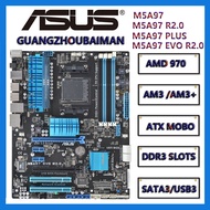 ASUS M5A97 PLUS/M5A97 R2.0 / M5A97 EVO R2.0 AMD 970 motherboard DDR3 ATX Single Display Large Board 