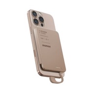 MOMAX - 1-Power F.Pass+ 5000mAh 磁力帶線流動電源(沙漠金)