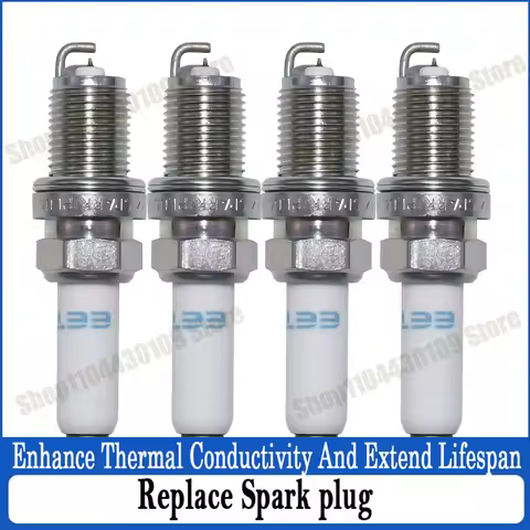 4X 06H905601A Platinum & Iridium Spark Plug For Audi A3 A4 A5 A6 R8 Q5 S5 TT For Seat Exeo Leon For 