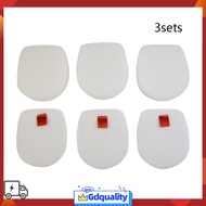 [JDZH] 3Set Sponge Filters for Shark IC300 IZ251UK IZ201UK IZ202SM IZ201ME IZ102