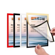 Wall Sign Size Frame Plastic A3 A4 A5 A6 Picture No Drilling Required Self-Adhesive