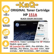Original 151A 151  W1510A Black Toner Cartridge for Pro 4003 4003dw 4003dn 4003n Pro MFP 4103 MFP 41