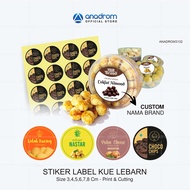 Sriker Eid Cake Label | Cake Jar Label Stickers | ANADROM 3132