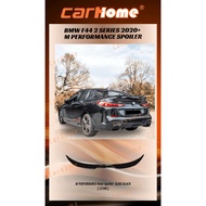 BMW F44 2 SERIES M PERFORMANCE REAR SPOILER GLOSS BLACK