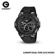 CARDIFF DT  3312 Jam Tangan Pria Dual Time Water Resist