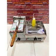 2in1 Stainless Burger Griller with Deep Fryer Lutuan ng Burger Stove Burger Machine Burgeran