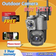 V380 Pro Wireless Dual lens Outdoor Waterproof Wifi HD IP Security Cameras 360 Cctv Camera