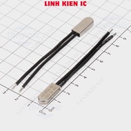 [3 Pieces]- KSD9700-120NC Thermal Fuse, Thermal Relay 250VAC 5A 120 Degree Celsius Normally Closed N