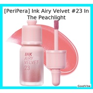 [PeriPera] Ink Airy Velvet #23 In The Peachlight / Velvety, Long-lastin by GoodVibe