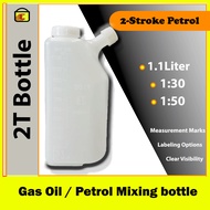 SUM328 Botol Bancuhan 2T @ Fuel 2T mixing bottle FUEL MIXTURE (2 HOLE BOTTLE)