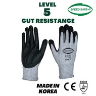 Speed Safety Nitrile Coated Cut Resistant Gloves