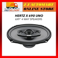Hertz Uno X 690 car 4-Way Coaxial Speaker (340W/6 x 9) high quality speaker