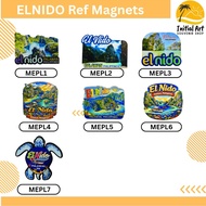 ELNIDO PALAWAN Wooden Souvenir Ref / Fridge Magnets Pasalubong Tourists Spots Philippines