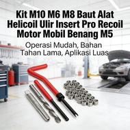 Spark Plug M6 M8 M10 Kit Insert Tool M10 M5 M5 Car Motorcycle Recoil Helicoil Pro Thread Repair