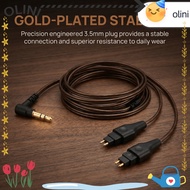 OLINI 3.5mm Plug Headphone Sound Cable, Plug and Play Low Loss Earphone Replacement Cable, Flexible 