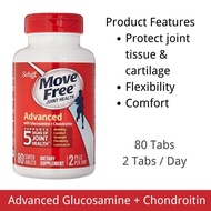 MOVEFREE Advanced Glucosamine + Chondroitin (80 tablets)