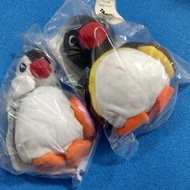 Pingu pinga 企鵝 mister donut 豆豆公仔一對