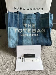 marc jacobs 牛仔布大tote