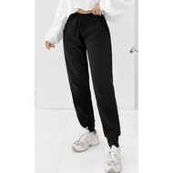 Women's Jogger Pants - Elastic Waist for Daily Wear Athleisure