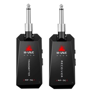 M-VAVE WP-5G Wireless 5.8G Guitar System Rechargeable Audio Transmitter and Receiver ISM Band for El