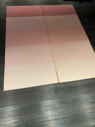 IKEA pink foldable粉紅色 慳位可摺 地墊Kid fence play mat combi bb baby Car Seat Aprica High Chair Yuralism初生嬰