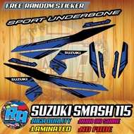 Suzuki Smash 115 Stock Decals