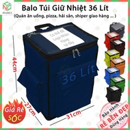 36 Liter Delivery Thermal Bag Backpack - Restaurant, Delivery Shiper - NKT-7166-36L-XD (Multiple col