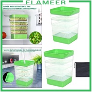 [Flameer] Seed Kits Multipurpose Microgreens Growing Tray Mini Plant Grow Tray for Grass Beans Broccoli Alfalfa Seeds Wheat