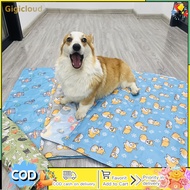 Thicken Pet Cooling Mat, Internal Waterproof Endothermic Washable Cooling Fiber Summer Pet Cooling Pad For Sofa Floors Crate Bed Kennels