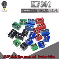 20PCS KF301-2P KF301-3P KF301-5.0-2P KF301 2Pin 3Pin Screw 2Pin 5.0mm Straight PCB Screw Terminal Bl