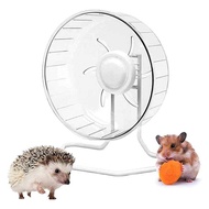 Hamster Running Rotating Car Hamster Mute Wheel Toy Clear Rotatory Jogging Wheel Small Pet Sports E