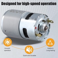 775 DC 21V Small Brush Motor High-Speed Silent Motor High-Power Dual Bearing Motor
