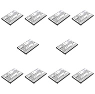 Estry 10 Pcs 3000mAh Battery Replacement for Bluebird EF400 BAT-DF400 BAT-EF400