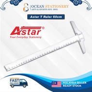 Astar 60cm plastic t ruler / t square