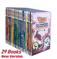 Science Comics 29 Books Series Full-color English funny science book for children[The Newest Version