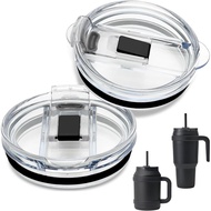 2 Keping Penggantian Tudung Tumbler Serasi Dengan Kurangkan 40oz 50oz, Aksesori untuk Kurangkan Tumb