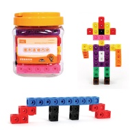 You Sile USL Graphic Connection Block Early Childhood Education Connection Block Plastic Insert Bloc