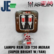 MATA [KURO RAIJIN] SUPERBRIGHT 80-eye 40-watt LED Brake Light with Fan (Dajjal Brake) T20, DC 9-16V