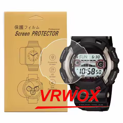 3 Pcs Protector For GW-9100 G-9100 GW-9110 G-9000 DW-9052 GW-9300 GW-9400 TPU Nano Screen Protector
