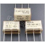 Finland RIFA100n 2x4n7 RIFA PZB300MC 275VAC Composite Film Capacitor X2 Y2