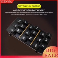 One-Key Guitar Chord Trainer with 18 Buttons Practice Assist Tool Teaching Aid