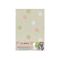 吳竹 顏彩耽美 正統繪畫明信片套裝 淡金 MC22-6