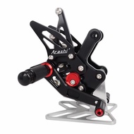 Arashi Motorcycle accessories footrest footpeg pedal foot peg Rearset Rear Set foot rest For KAWASAK