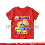 Rainbow Mystery Dumpling Kids T-Shirt Free Name