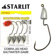 STARLIT COBRA SALTWATER GAME JIG HEAD 5G,7G 10G
